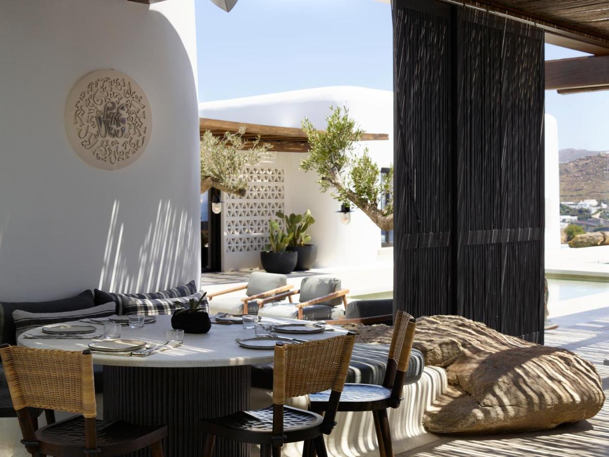 Отель Kalesma Mykonos Орнос Экстерьер фото