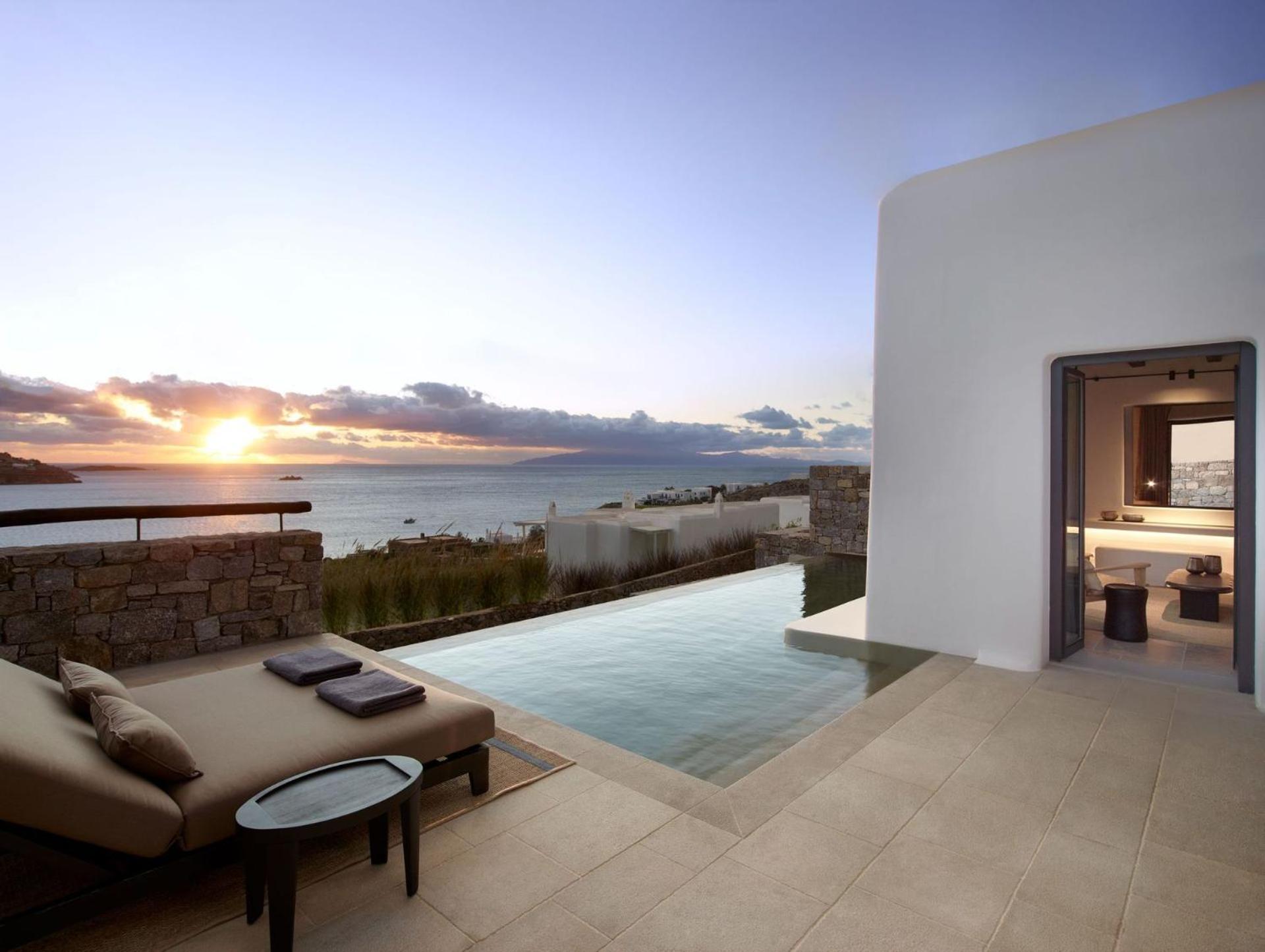 Отель Kalesma Mykonos Орнос Номер фото